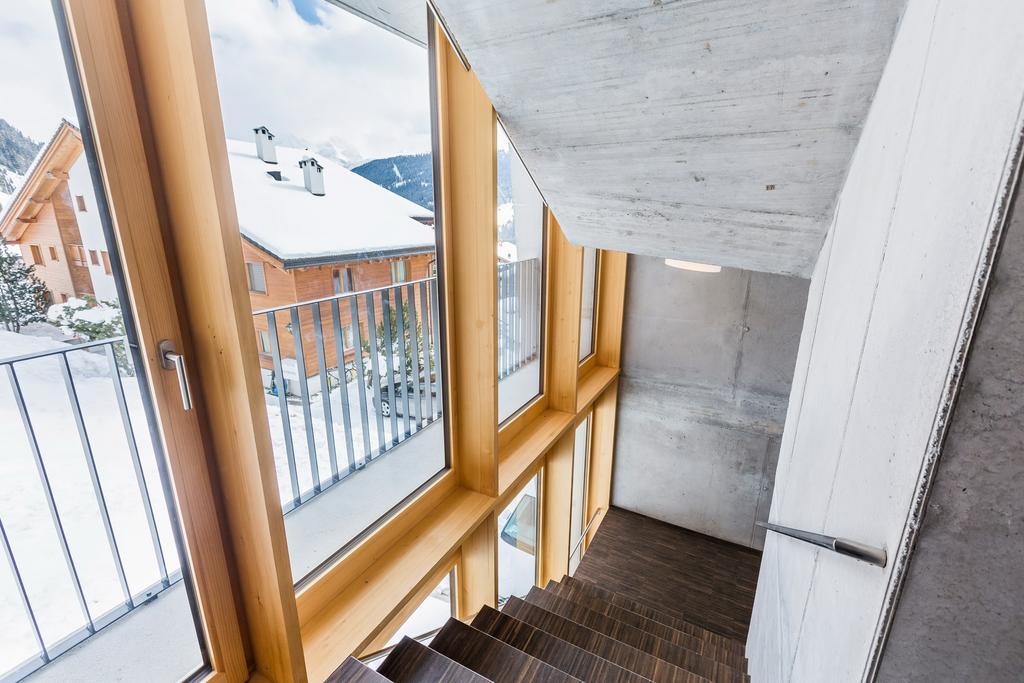 Nova Casa Spinatscha Sedrun 호스텔 외부 사진