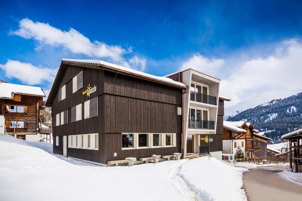 Nova Casa Spinatscha Sedrun 호스텔 외부 사진